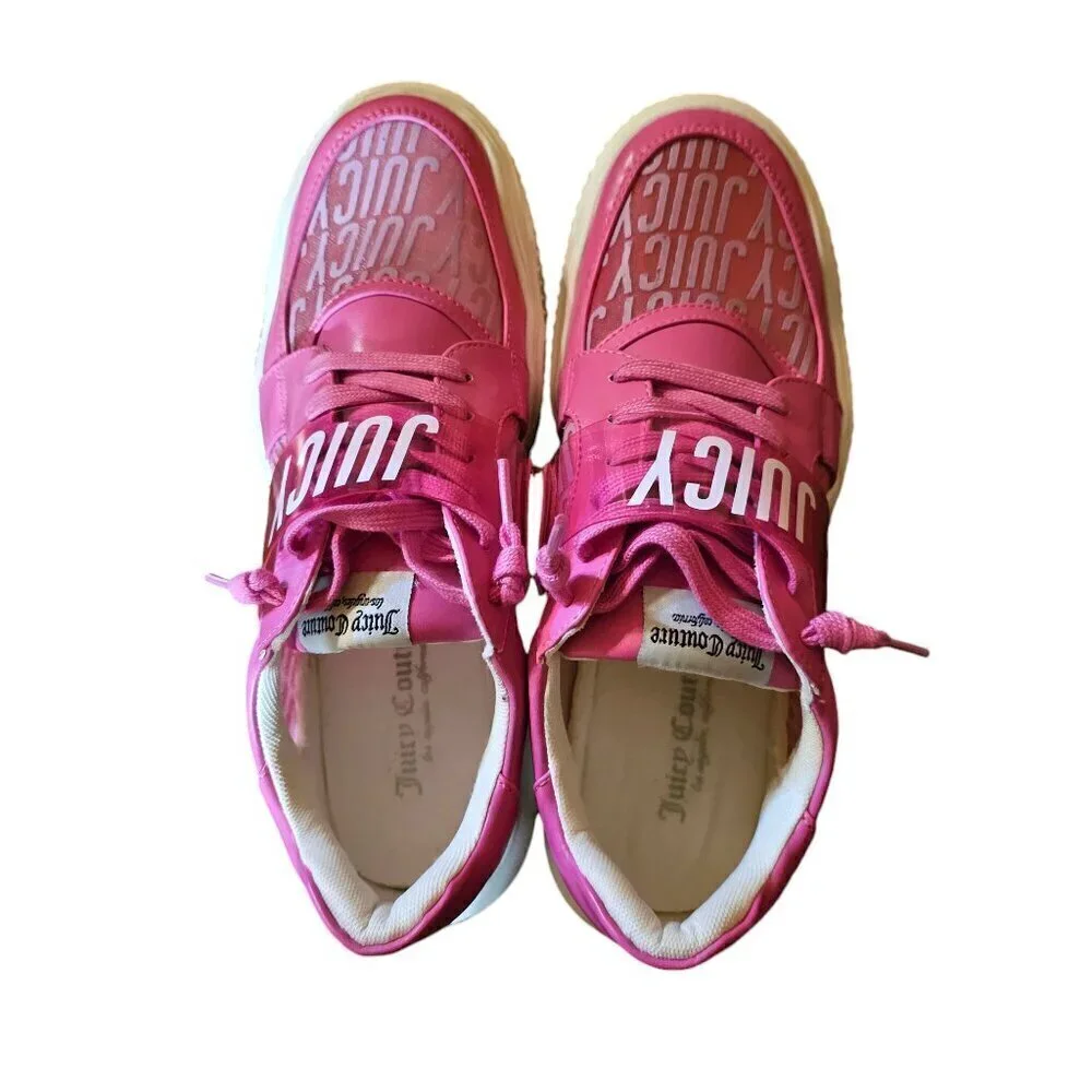 Juicy Couture Dyanna Pink Sneaker Shoes